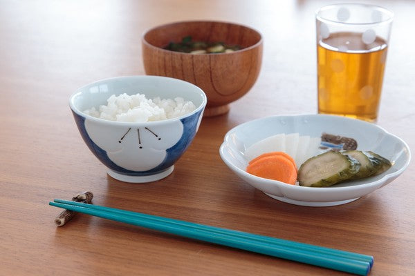 BISQUE CDF 日本製波佐見燒陶瓷梅花圖案飯碗 (預訂)