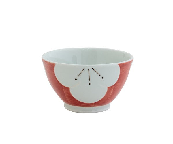 BISQUE CDF 日本製波佐見燒陶瓷梅花圖案飯碗 (預訂)