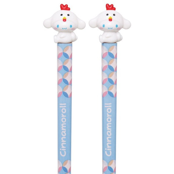 Sanrio Cinnamoroll 玉桂狗十二生肖雞仔造形漆筷/木筷 21cm (預訂)