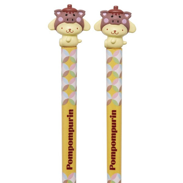 Sanrio 布甸狗十二生肖豬仔造形漆筷/木筷 21cm (預訂)