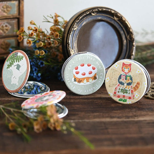 Cozyca Products 表現社｜布川愛子 Aiko Fukawa 插畫鏡盒 (現貨)