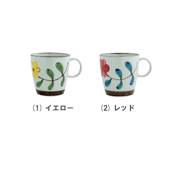BISQUE CDF 日本製波佐見燒花朵繪畫設計陶瓷杯餐具 (預訂)