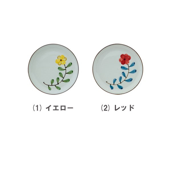 BISQUE CDF 日本製波佐見燒花朵繪畫設計陶瓷餐具餐碟 (預訂)
