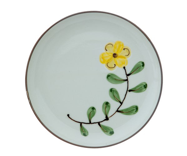BISQUE CDF 日本製波佐見燒花朵繪畫設計陶瓷餐具餐碟 (預訂)