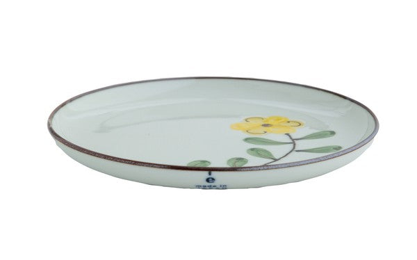 BISQUE CDF 日本製波佐見燒花朵繪畫設計陶瓷餐具餐碟 (預訂)