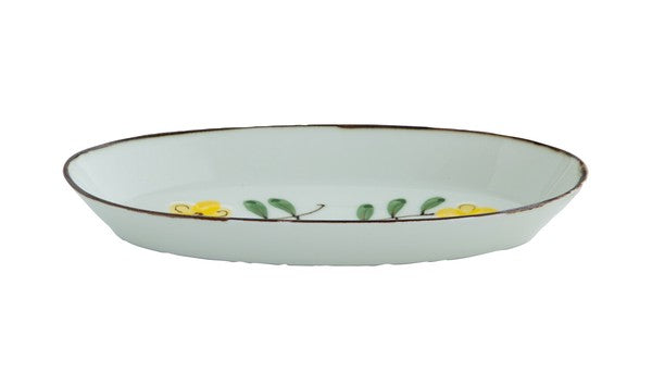 BISQUE CDF 日本製波佐見燒花朵繪畫設計陶瓷餐具餐碟 (預訂)
