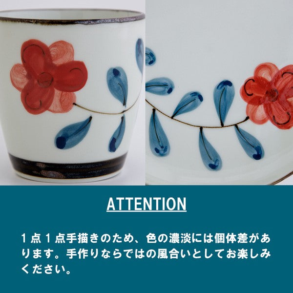 BISQUE CDF 日本製波佐見燒花朵繪畫設計陶瓷餐具餐碟 (預訂)