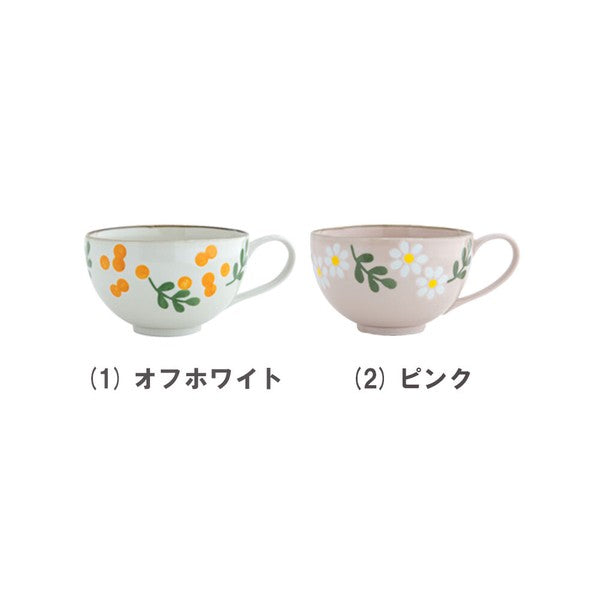 BISQUE CDF 日本製花朵設計陶瓷杯餐具禮品 (預訂)