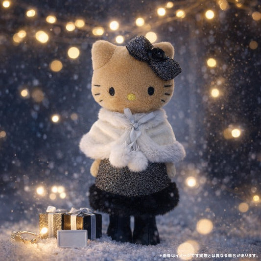 Sanrio Hello Kitty 披肩連身裙 百變玩偶/毛絨玩具 (現貨)