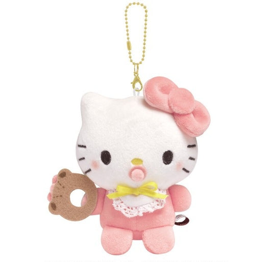 日本限定 Sanrio Baby Hello Kitty 毛公仔吊飾 (現貨)