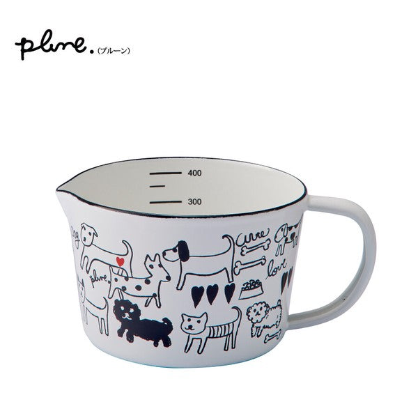 Plune Yutaka-horo系列日本製琺瑯量杯(Size S) (預訂)