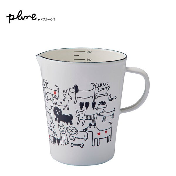 Plune Yutaka-horo系列日本製琺瑯量杯(Size L) (預訂)