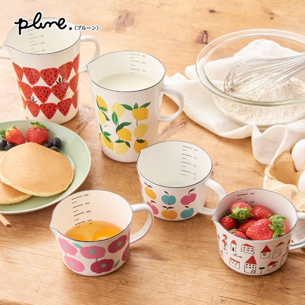 Plune Yutaka-horo系列日本製琺瑯量杯(Size S) (預訂)