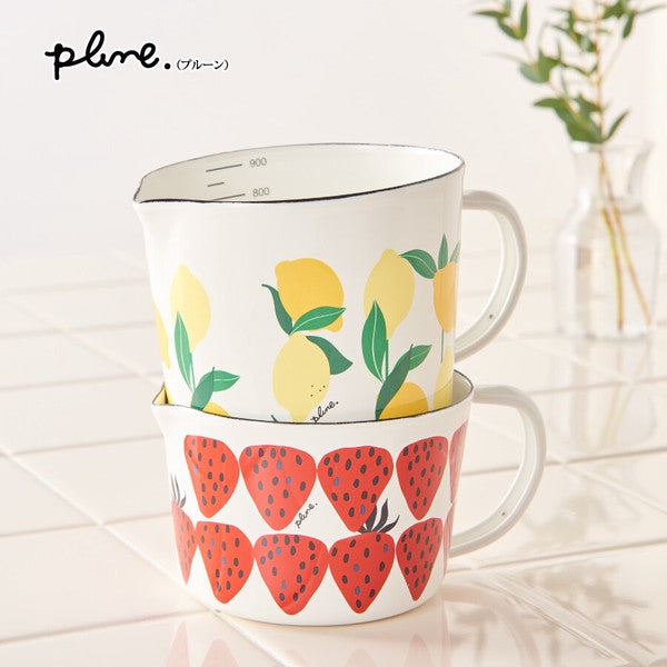 Plune Yutaka-horo系列日本製琺瑯量杯(Size S) (預訂)