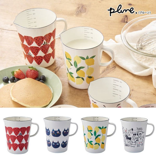 Plune Yutaka-horo系列日本製琺瑯量杯(Size L) (預訂)