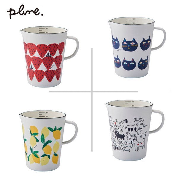 Plune Yutaka-horo系列日本製琺瑯量杯(Size L) (預訂)