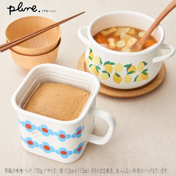 Plune Yutaka-horo系列日本製多功能琺瑯收納鍋︱支援IH及明火煮食  (預訂)