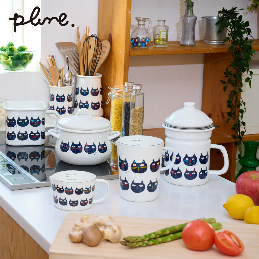 Plune 日本製琺瑯雙柄煲 16cm 明火/IH電磁爐 (預訂)