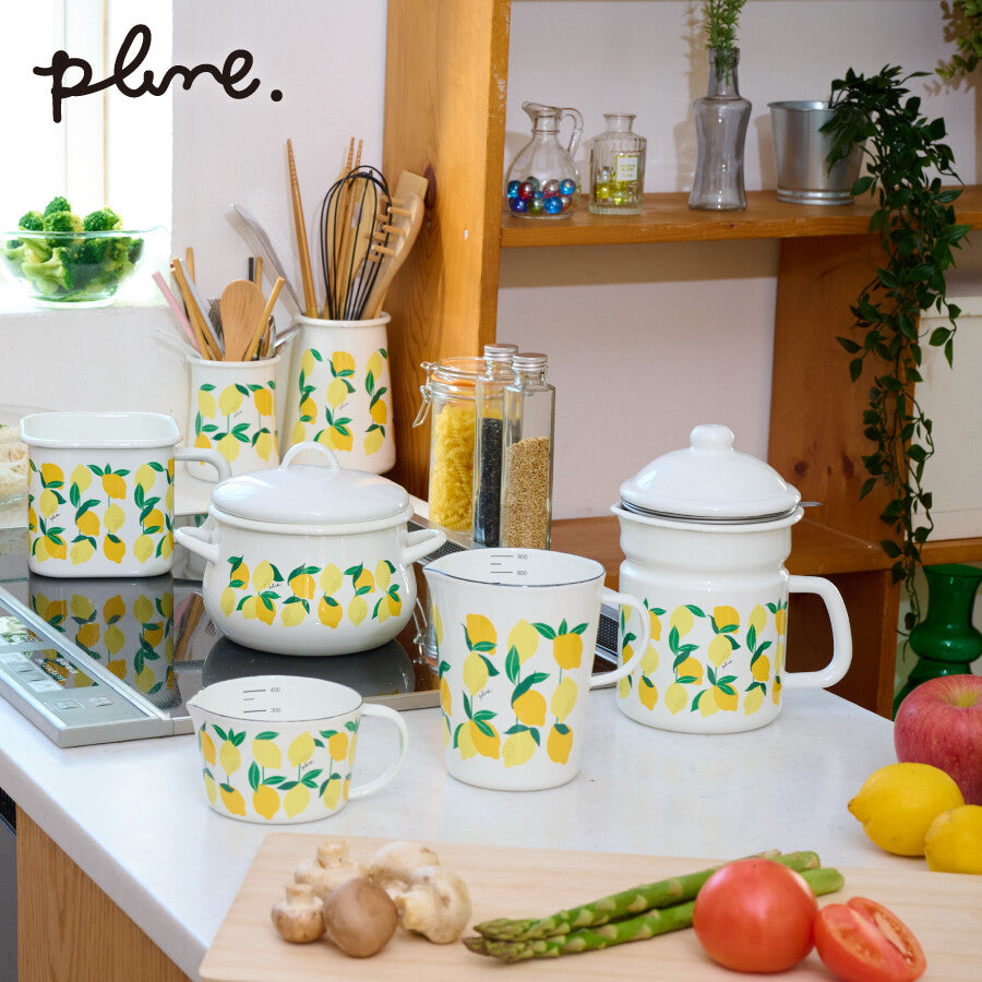 Plune 日本製琺瑯雙柄煲 16cm 明火/IH電磁爐 (預訂)