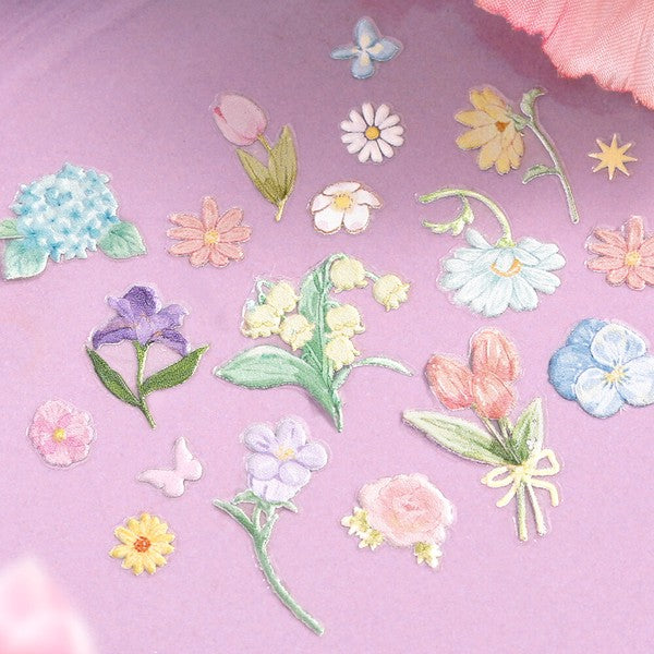 BGM｜手帳日誌裝飾貼紙 甜點/動物/花朵等 (預訂)