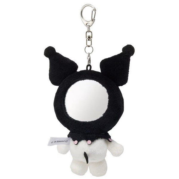 Sanrio 鏡子Kuromi吉祥物/手機帶/玩偶/毛絨玩具 (預購)