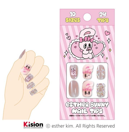 Sanrio Esther Bunny主題指甲貼片 (預購)