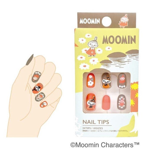 Moomin 姆明家族主題指甲貼片 (預購)