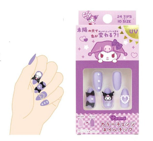 Sanrio Kuromi主題指甲貼片 (預購)