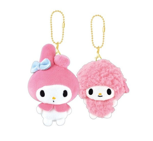 日本限定 Sanrio My Melody & My Sweet Piano 磁石毛公仔吊飾匙扣 (現貨)