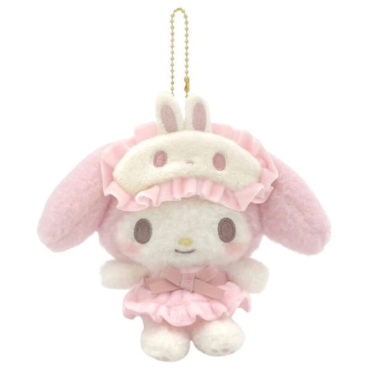 Sanrio My Melody 眼罩睡覺LOOK 手機帶/玩偶/毛絨玩具 (預購)