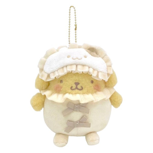 Sanrio 布甸狗 眼罩睡覺LOOK 手機帶/玩偶/毛絨玩具 (預購)