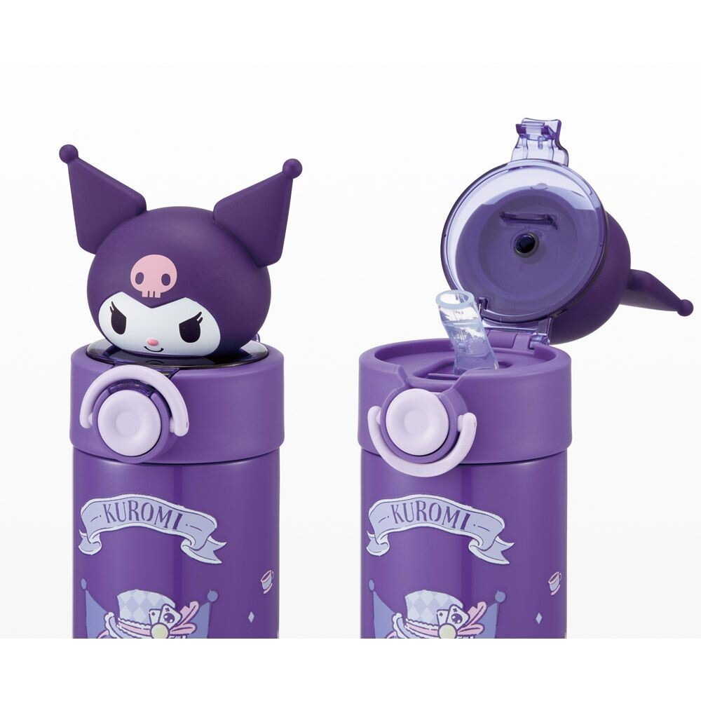 Sanrio Skater 不鏽鋼保冷水壺 KUROMI 420ml (現貨)