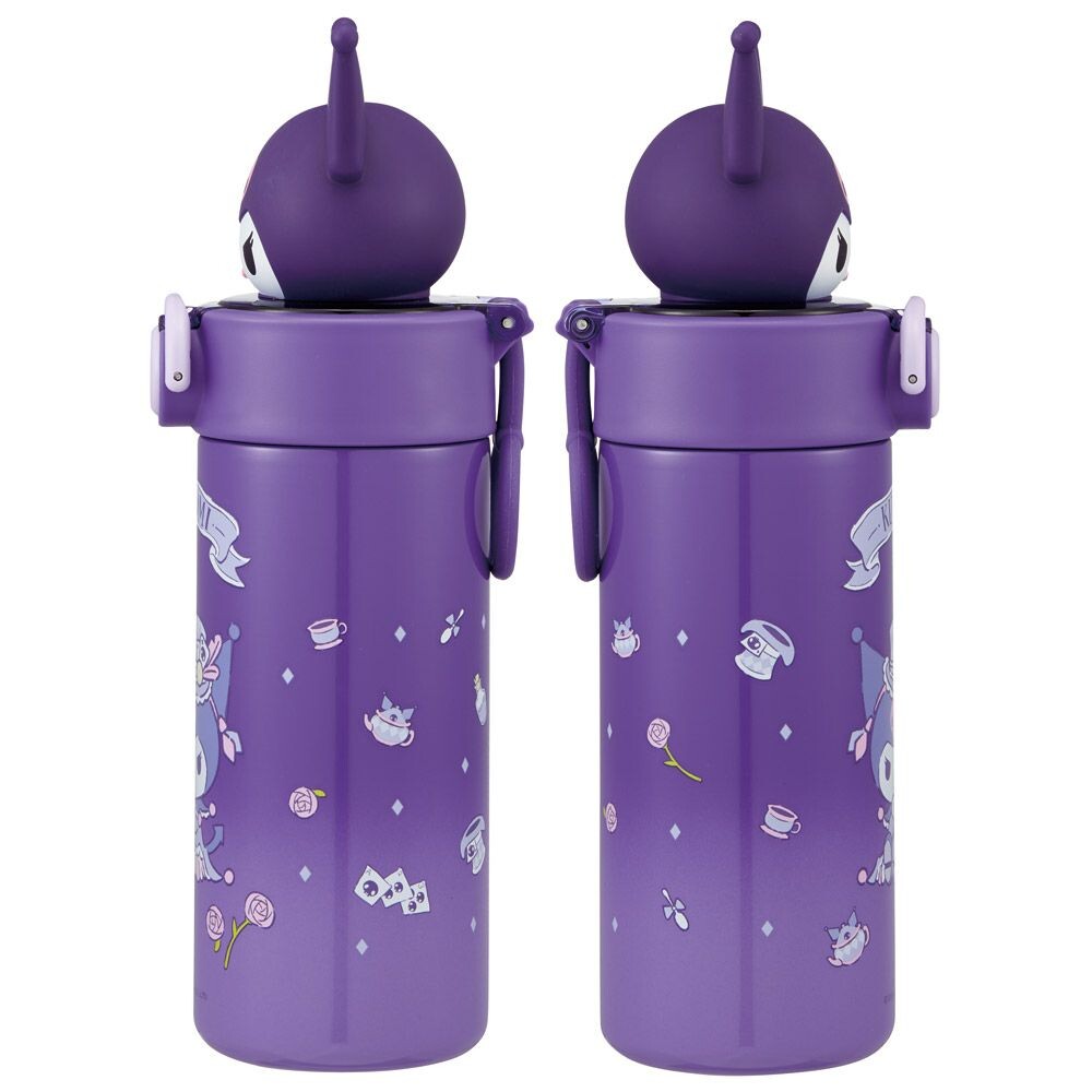 Sanrio Skater 不鏽鋼保冷水壺 KUROMI 420ml (現貨)