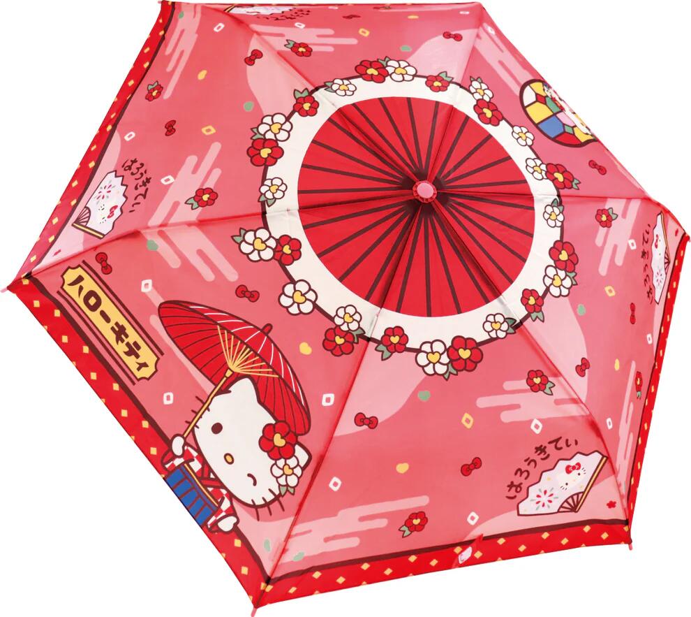 日本限定 Sanrio 折疊傘 Hello Kitty (預購)