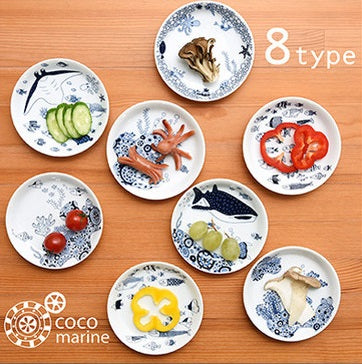 日本製 natural69 HASAMI 波佐見燒餐具小碟鼓油碟 TIN0015