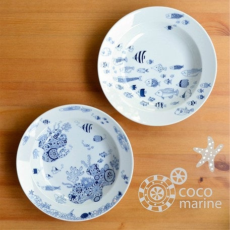 日本製 natural69 HASAMI 波佐見燒餐具︱意粉碟︱ TIN0016