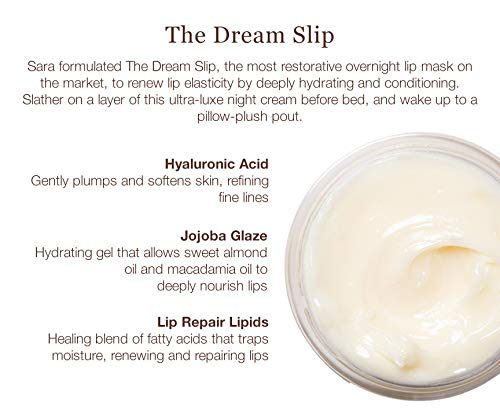 Sara Happ The Dream Slip 過夜唇膜 含唇部修復脂質和玻酸