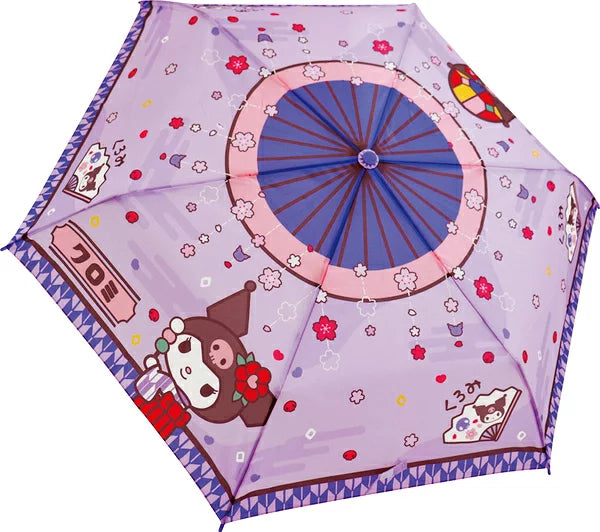 日本限定 Sanrio 折疊傘 KUROMI (預購)