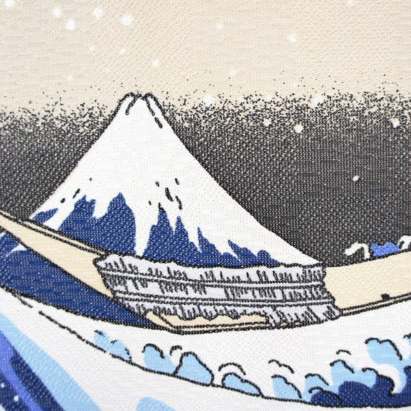 日本製 85 x 150cm 麻布門簾 (葛飾北齋 - 神奈川沖浪裏)