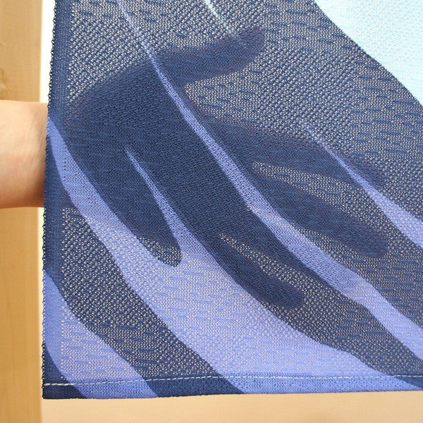 日本製 85 x 150cm 麻布門簾 (葛飾北齋 - 神奈川沖浪裏)