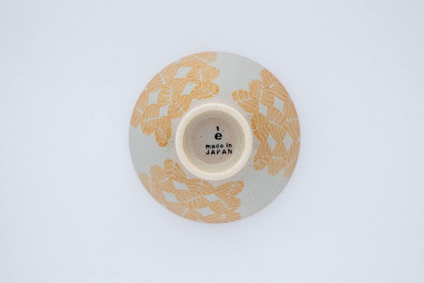 BISQUE CDF 日本製波佐見燒葉子印章圖案陶瓷碗 (預訂)