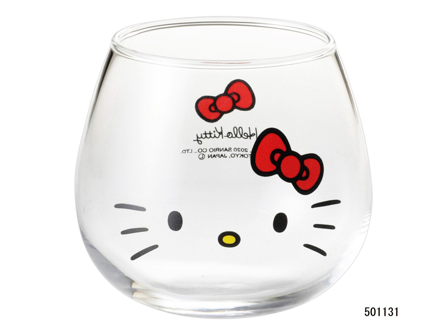 Sanrio 公仔頭玻璃杯 (Hello Kitty, My Melody, PomPom, Cinnamoroll, Kuromi)