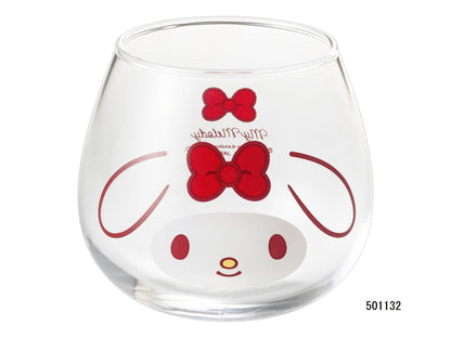 Sanrio 公仔頭玻璃杯 (Hello Kitty, My Melody, PomPom, Cinnamoroll, Kuromi)