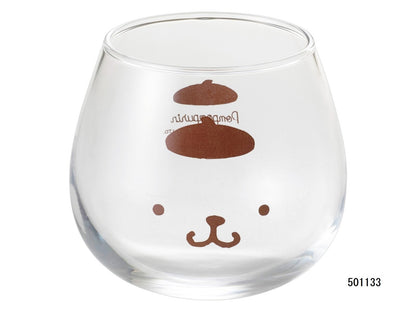 Sanrio 公仔頭玻璃杯 (Hello Kitty, My Melody, PomPom, Cinnamoroll, Kuromi)