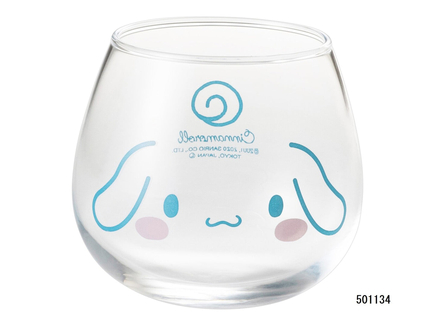 Sanrio 公仔頭玻璃杯 (Hello Kitty, My Melody, PomPom, Cinnamoroll, Kuromi)