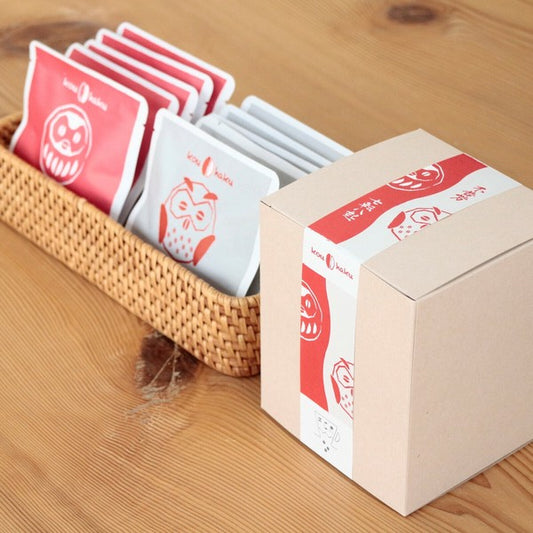 藤山珈琲Coffee <達摩娃娃和貓頭鷹> 滴漏咖啡/滴漏包 (10gx10包)