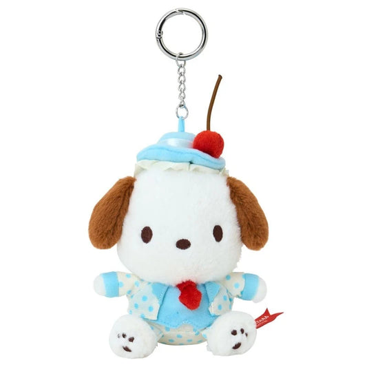 日本限定 Sanrio 毛公仔吊飾 Sweet Cake Collection Pochacco PC狗 (現貨)