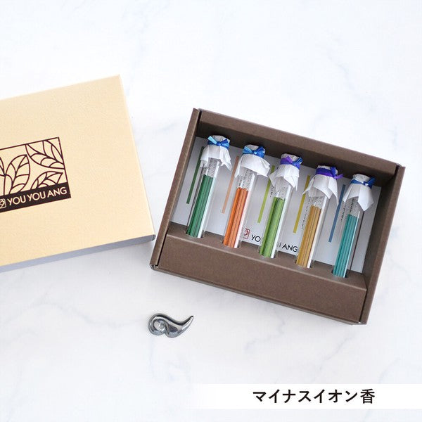 悠悠庵 YOUYOUANG 日本製線香禮盒裝 負離子香/茶香 (預購)