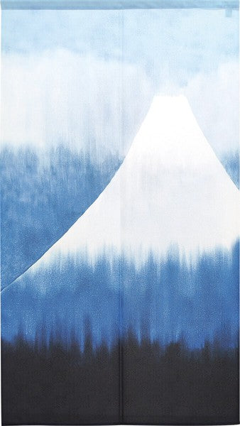 日本製 Tokusen Japanese Pattern Noren 85 x 150cm 麻布門簾 (富士山) (現貨)