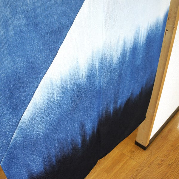 日本製 Tokusen Japanese Pattern Noren 85 x 150cm 麻布門簾 (富士山) (現貨)
